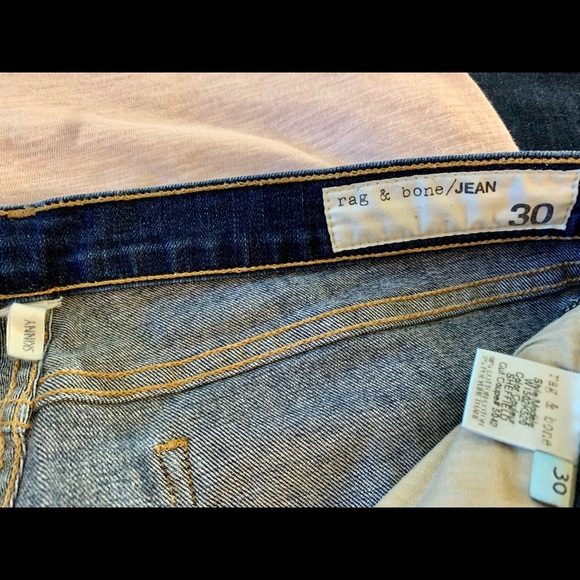 EUC💎 RAG & BONE Distressed Skinny Jeans size 30 in Sheffield - Picture 8 of 15